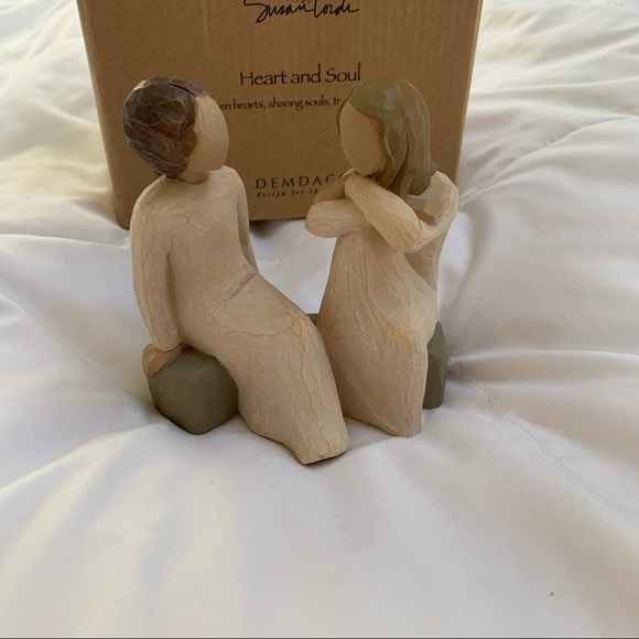 Willow Tree heart and soul figurines